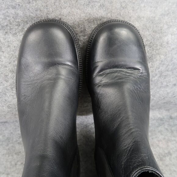 Staud Shoes Womens 36 Boots Chelsea Palamino Leather Casual Platform Black Ankle - Picture 9 of 16